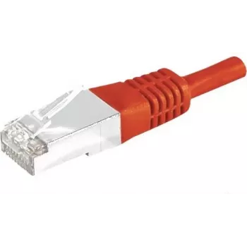 EXERTIS CONNECT CAT.6A S/FTP komutacinis kabelis, 0,5 m, raudonas 858301