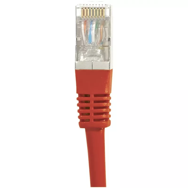 EXERTIS CONNECT S/FTP CAT.6A komutacinis kabelis, 25 m, raudonas 858311