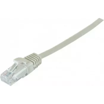 EXERTIS CONNECT Cat. 6A U/UTP varinis komutacinis kabelis, pilkas, 5 m, PoE, su apsauginėmis fiksavimo liežuvėlio movomis 859454