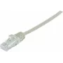 EXERTIS CONNECT Cat. 6A U/UTP varinis komutacinis kabelis, pilkas, 5 m, PoE, su apsauginėmis fiksavimo liežuvėlio movomis 859454