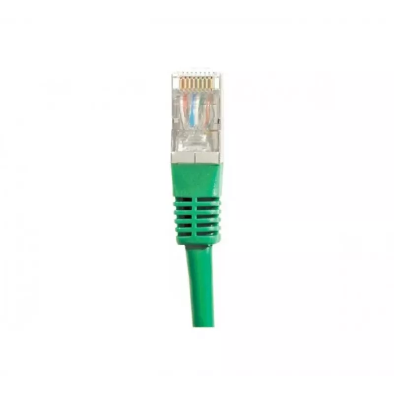 EXERTIS CONNECT Cat.6A S/FTP komutacinis kabelis, 2m, žalias 858348