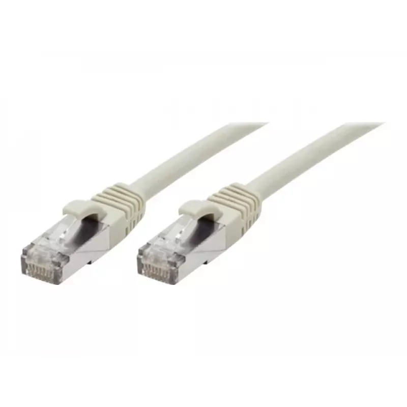 Exertis Connect CAT 6a S/FTP komutacinis kabelis, RJ45 - RJ45, 10 m, pilkas 858410