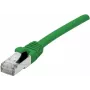 Exertis Connect 858436 Cat6a S/FTP tinklo komutacinis kabelis, 1 m, žalias