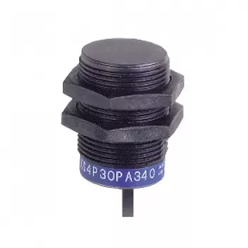 TMSS GERMANY Indukcinis artumo jutiklis XS4P30PA340, M30, PNP NO, 10mm jutimo atstumas, 12-24VDC, 2m kabelis