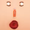 Nailmatic Kids Roll-On Lip Gloss Peach 6,5ml - drėkinantis veganiškas vaikiškas lūpų blizgesys su abrikosų kauliukų aliejumi ir vitaminu E