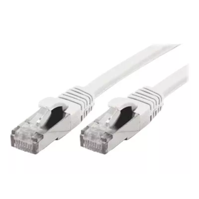 EXERTIS CONNECT Cat 6A S/FTP komutacinis kabelis, 5 m, baltas 858504
