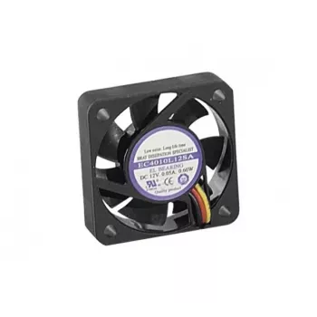 Exertis Connect 40 mm korpuso ventiliatorius - ilgaamžis įvorės guolis, 3 kontaktų, 2500 RPM, 19 dBA, juodas 910181