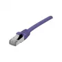 EXERTIS CONNECT Cat 6A S/FTP komutacinis kabelis, violetinės spalvos, 5 m 858520