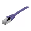 EXERTIS CONNECT Cat 6A S/FTP komutacinis kabelis, violetinės spalvos, 5 m 858520