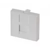 EXERTIS CONNECT Dexlan įdėklas 45 x 45 mm 1 Keystone moduliui, signalinė balta RAL 9003 (911722)