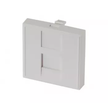 EXERTIS CONNECT Dexlan įdėklas 45 x 45 mm 1 Keystone moduliui, signalinė balta RAL 9003 (911722)
