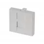 EXERTIS CONNECT Dexlan įdėklas 45 x 45 mm 1 Keystone moduliui, signalinė balta RAL 9003 (911722)