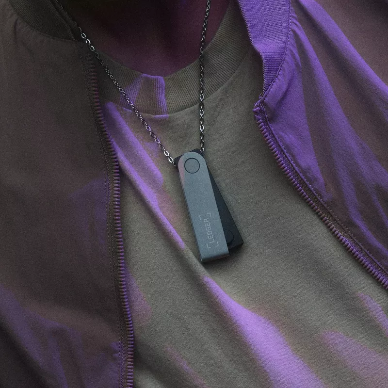 Ledger Nano X LNX-DEON aparatinė kriptovaliutų piniginė