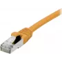 EXERTIS CONNECT Cat 6A S/FTP komutacinis tinklo kabelis, 10 m, oranžinis 858538