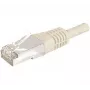 EXERTIS CONNECT 859500 Cat.6a F/UTP komutacinis kabelis, 0,15 m, pilkas, 10 Gbps, Slim Boot