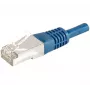 EXERTIS CONNECT Cat.6a F/UTP komutacinis kabelis, 1,5 m, mėlynas, 10 Gbps 859519