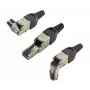 EXERTIS CONNECT RJ45 kištukas, montuojamas vietoje, Cat.6A, STP, reguliuojamas kampas (920822)