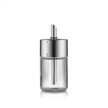 WMF Basic cukraus dozatorius 200 ml, Cromargan® nerūdijantis plienas ir stiklas, sidabrinis/permatomas