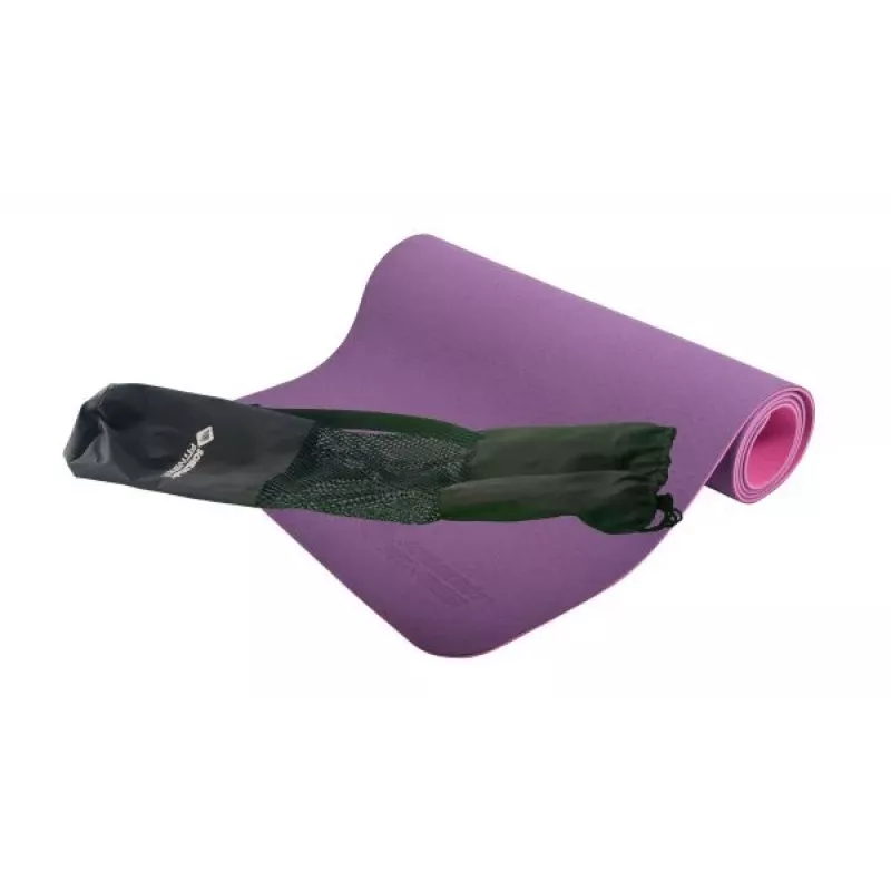 SCHILDKROT Bicolor jogos kilimėlis, 4 mm, violetinė/rožinė, be PVC, neslystantis, 1830 x 610 mm 960269
