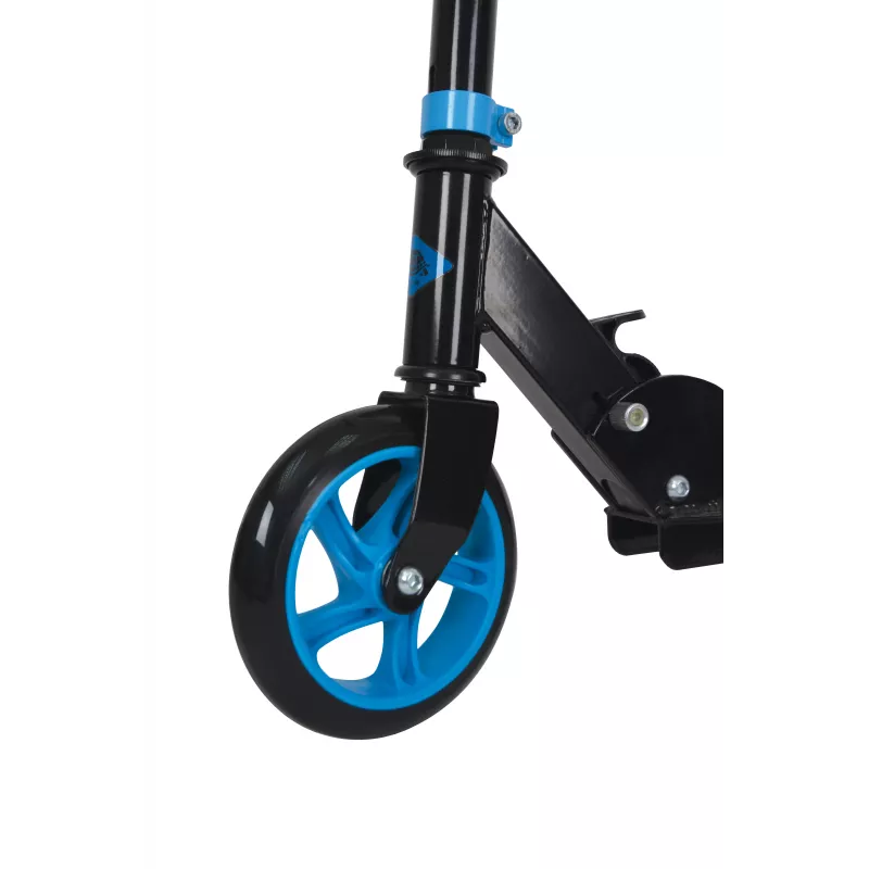 SCHILDKROT Junior Kick Scooter City Scooter Runabout, mėlynas, aliuminio denis ir vairas, 145 mm PU ratai, 3 pakopų reguliuojamas aukštis, sulankstomas 510303