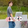 SCHILDKRÖT Skateboard Grinder 31 inch Wolf Deck Complete Skateboard 510682