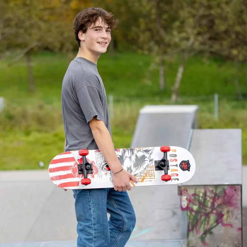 SCHILDKRÖT Skateboard Grinder 31 inch Wolf Deck Complete Skateboard 510682
