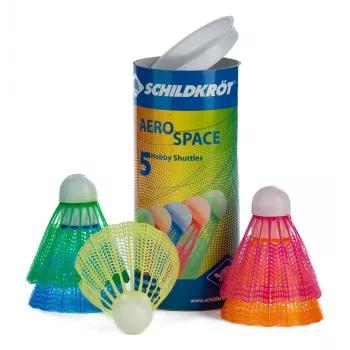 SCHILDKROT Aerospace plastikinis laisvalaikio badmintono kamuoliukas, 1 vnt., perpakuojamoje kartoninėje dėžutėje (970910)