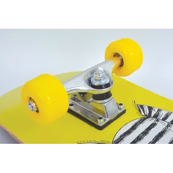 SCHILDKROT Skateboard Kicker 78,70 cm (31 colio) Green Dog denas 790 x 200 mm, 9 sluoksnių klevas, įdubimas - 1 vnt. (510604)