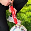 SCHILDKROT kamuolių pompa 300 mm, raudono plastiko, su oro žarna ir 2 adapteriais 970989