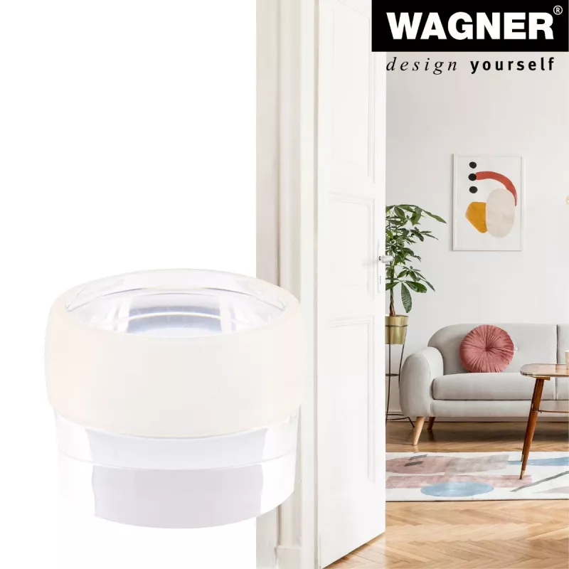 Wagner Design Yourself EH 5222 permatomas lipnus durų stabdiklis, 40 mm skersmens, 22 mm aukščio 15522211