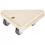 Wagner design yourself Transport Roller MM 1313 beržo 140 x 140 x 43 mm, 100 kg apkrova, 4 pasukamosios ratukės 20131301
