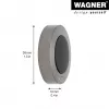 Wagner design yourself EH 5138 durų stabdiklis, lieto cinko, kietos gumos, matinis nikeliuotas (15513811)
