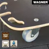Wagner design yourself STAR CARRIER ištraukiama platforminė vežimėlis MM 1187 rudos spalvos 300 kg 20118701