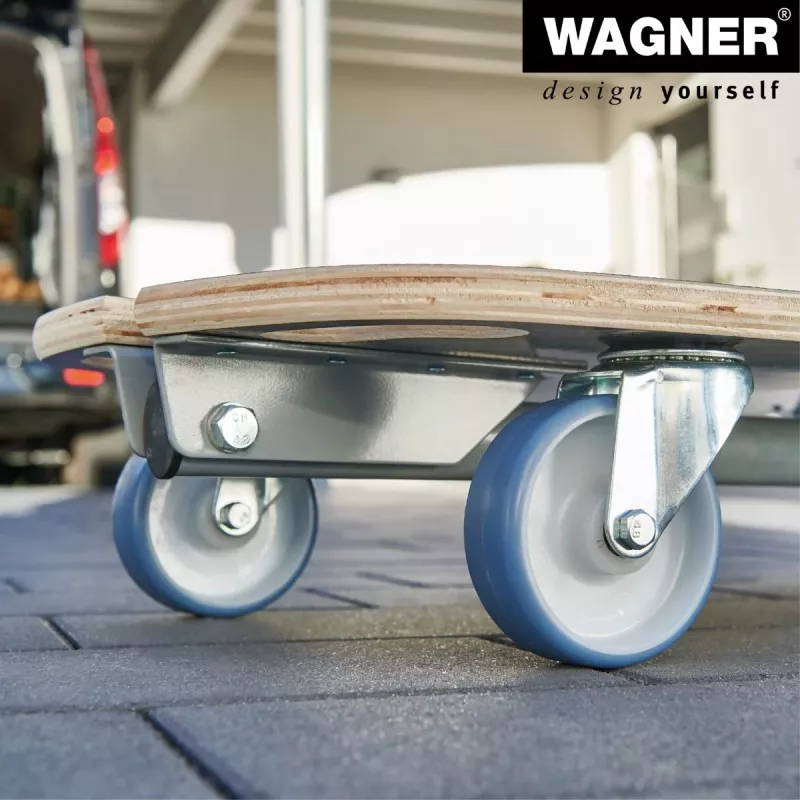 Wagner design yourself STAR CARRIER ištraukiama platforminė vežimėlis MM 1187 rudos spalvos 300 kg 20118701