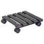 WAGNER Multi Roller WPC antracito 60 dvigubų ratukų 60kg kvadratinis (20050001)