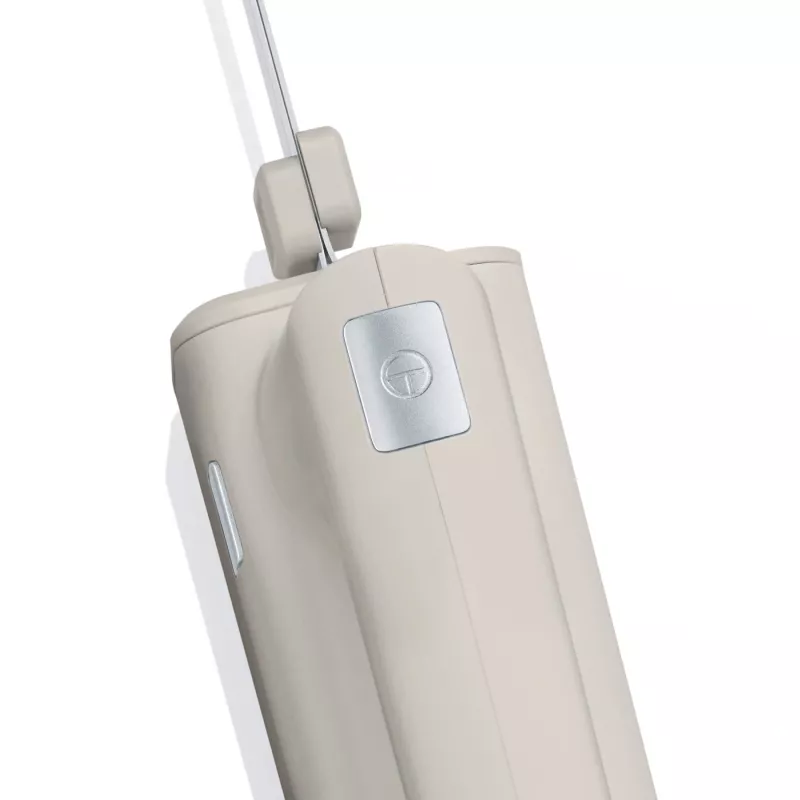 GRAEF EK508EU elektrinis peilis 180 W, nerūdijančio plieno geležtės, 2 dantytos geležtės, ergonomiška rankena, medinis laikiklis, saugos jungiklis, 1,2 m laidas, baltas