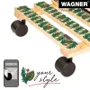 WAGNER design yourself augalų vežimėlis GH0653 kvadratinis medinis 29x8 cm 20065301