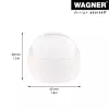Wagner design yourself EH 5220 durų stabdiklis iš plastiko, permatomas