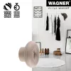 Wagner design yourself DOT GH 0222 drabužių kabykla, 1 kablys, taupe spalvos, 40 mm, plastikinė 17022221