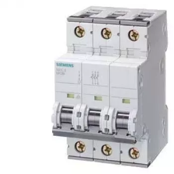 Siemens 5SY73407 automatinis grandinės pertraukiklis 3P C40 400V 6kA