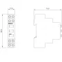Siemens 5TE5802 pagalbinis kontaktas, 1NO+1NC, šoninis montavimas, daugiaspalvis