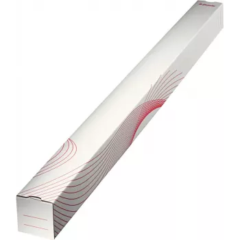 LEITZ Esselte kvadratiniai sulankstomi kartoniniai vamzdeliai 75 x 75 mm, 1100 mm ilgio, gofruoti, sukraunami, skirti pašto siuntimui ir archyvavimui, 10 vienetų (20958)