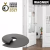 Wagner design yourself EH 6981 durų stabdiklis, lipnus, permatomas, TPE, 38 mm skersmuo, 22 mm aukštis 15698101