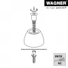 Wagner design yourself EH 5200 guminis durų stabdiklis 15520011