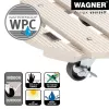 WAGNER design yourself augalų volelis GH0527, plastikinis, Ø 29 cm, baltas, apvalus, 1 vnt. (20052701)