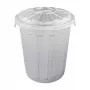 KEEEPER Mats 23L Maxi atliekų konteineris Ø36x42cm, sidabrinis