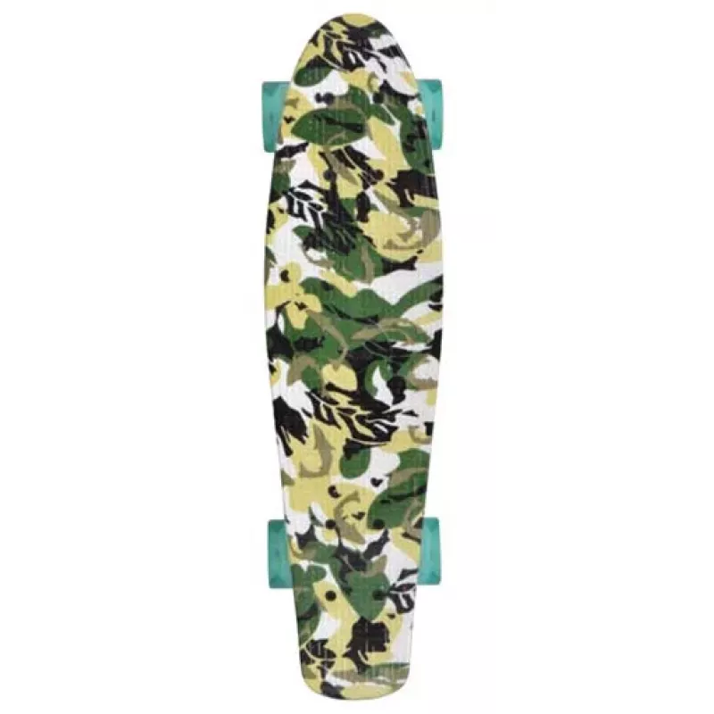 SCHILDKROT Retro riedlentė Free Spirit Camouflage, polipropileno (PP) sustiprinta lenta 560 x 140 mm, 1 vnt. (510781)