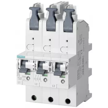 Siemens 5SP38352 pagrindinis linijos automatinis jungiklis 35A 2-polis 230/400V