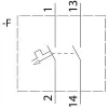 Siemens 5SY17044 SENTRON 5SY miniatiūrinis automatinis jungiklis, 1 polių, C, 4 A, 72 V DC, 10 kA, plombuojamas