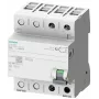 SIEMENS 5SV33224 liekamosios srovės automatinis jungiklis, B tipo, 25 A, 30 mA, 230 V, 1+N, 4 TE, trumpalaikio uždelsimo